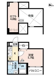 ル・フォティユIIの物件間取画像